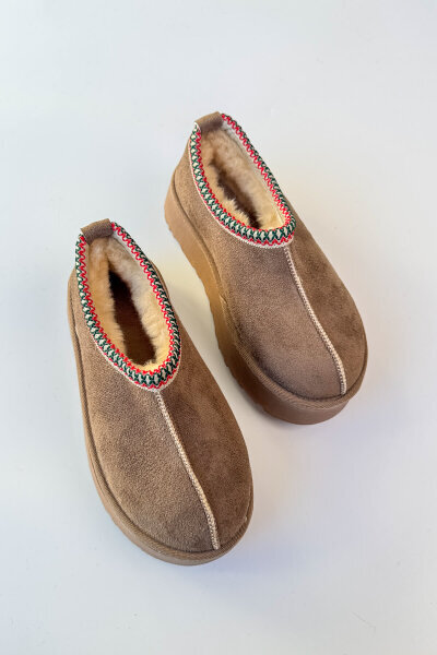 AYK-1023 Vizon İçi Kürklü Bilek Boy Bot - Cappmoda (1)