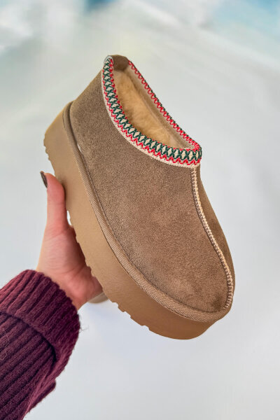 AYK-1023 Vizon İçi Kürklü Bilek Boy Bot - 3