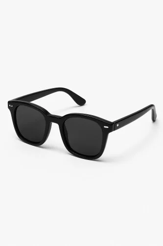 NRM-0008 Siyah Cam Siyah Çerçeveli Güneş Gözlüğü - Cappmoda