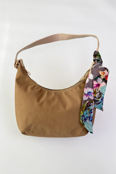 SET2034 Vizon Örgü Bilek Bot - Fularlı Çanta - Peluş Şapka Üçlü Set - 5