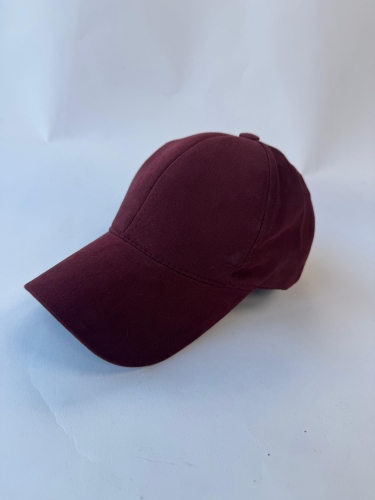 ŞPK-2009 Bordo Kumaş Cap Şapka - Cappmoda